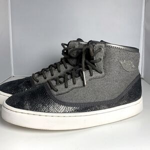 Air Jordan Jasmine Premium Sneaker Grey Boys Sz 4.5